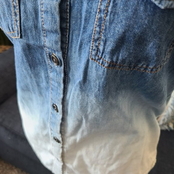 Embroidered Button Down By Girl Krazy - Picture 7 of 15